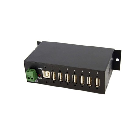 Concentrateur industriel - 7 ports USB