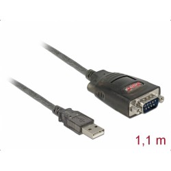 Câble adaptateur 1 port USB vers RS232 série avec COM Retention